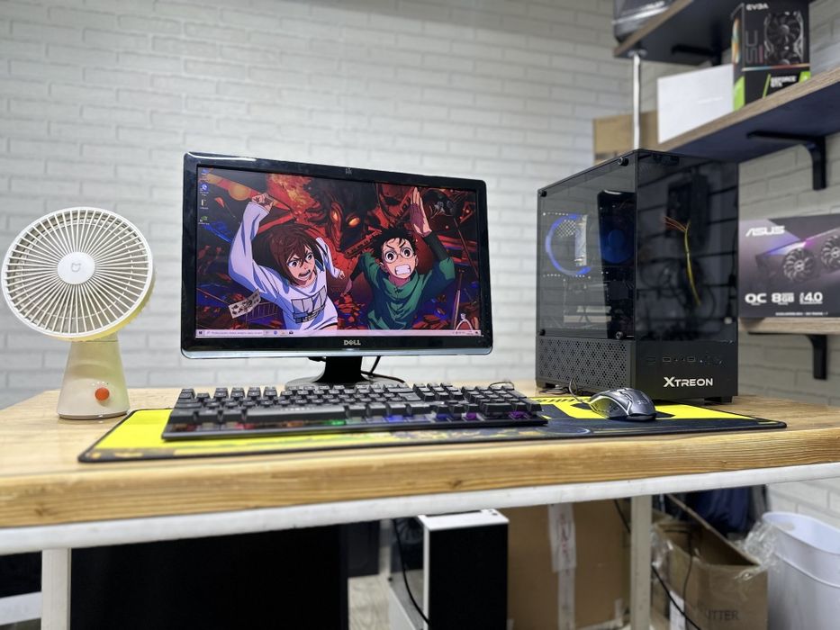 Мощный компьютер на 1050TI в полном комплекте