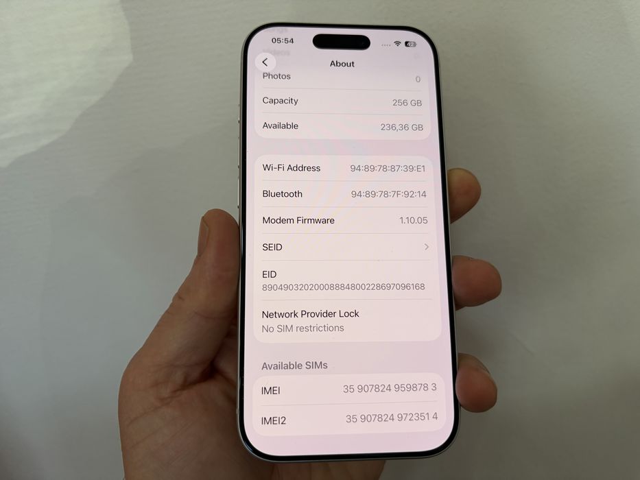 Iphone 17 Pro, 256 gb, Silver