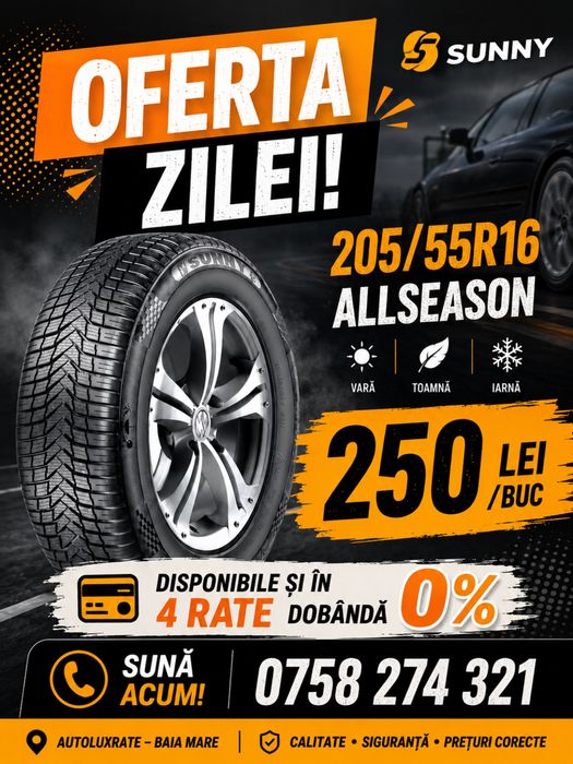 Anvelope 205/55R16  allseson