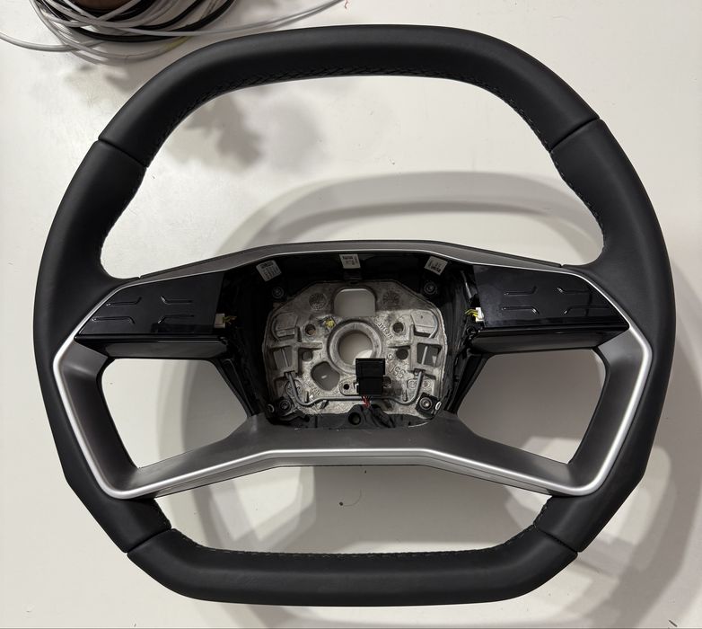 Volan Audi A5/Q3/Q4/Q5/Q6 2025 4 Spite S-Line si Non S-Line Incalzire
