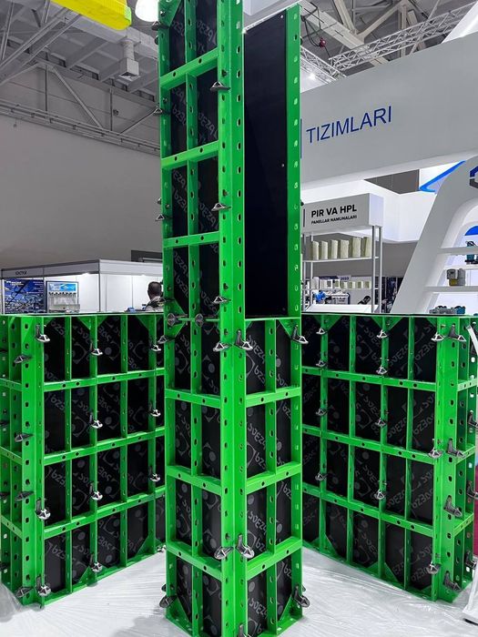 Опалубка, Мелкощит, крупношит, перекрытия, колонна, ригел