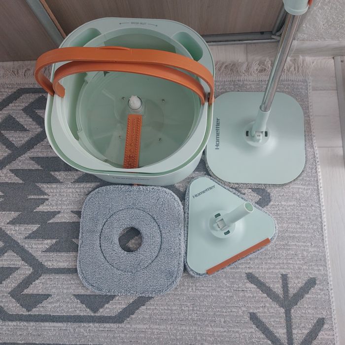 Продам швабру с ведром б/у