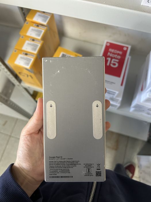 Смартфон Google Pixel 10 12 ГБ/256 ГБ черный