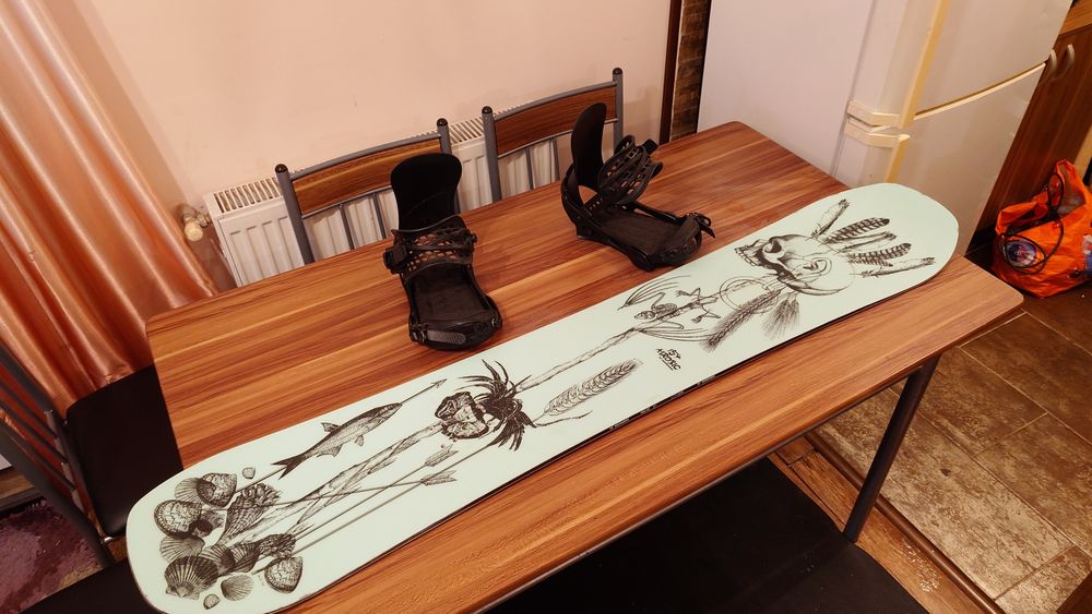 Placa Snowboard Bataleon Airobic 154 cu Legatur Burton Diode M