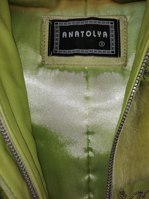 Короткая натуральная  дублёнка