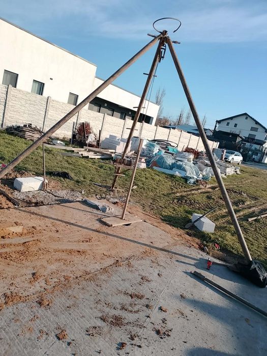 Adânciri curățări fântâni și puțuri