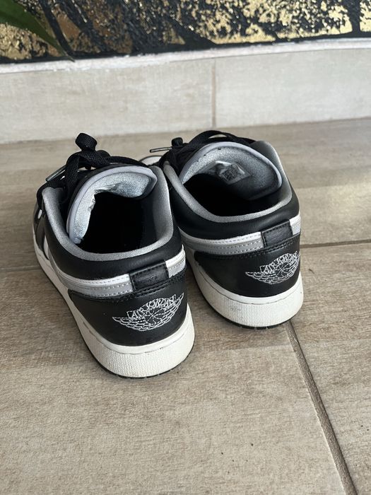 Air Jordan 1 Low Black White Grey