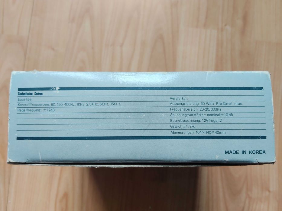Vivanco egalizator,amplificator cf 65,slimline equalizer 60w