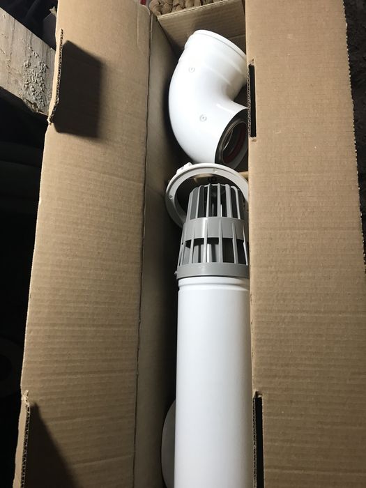 Дымаход от настенного котла «climat”