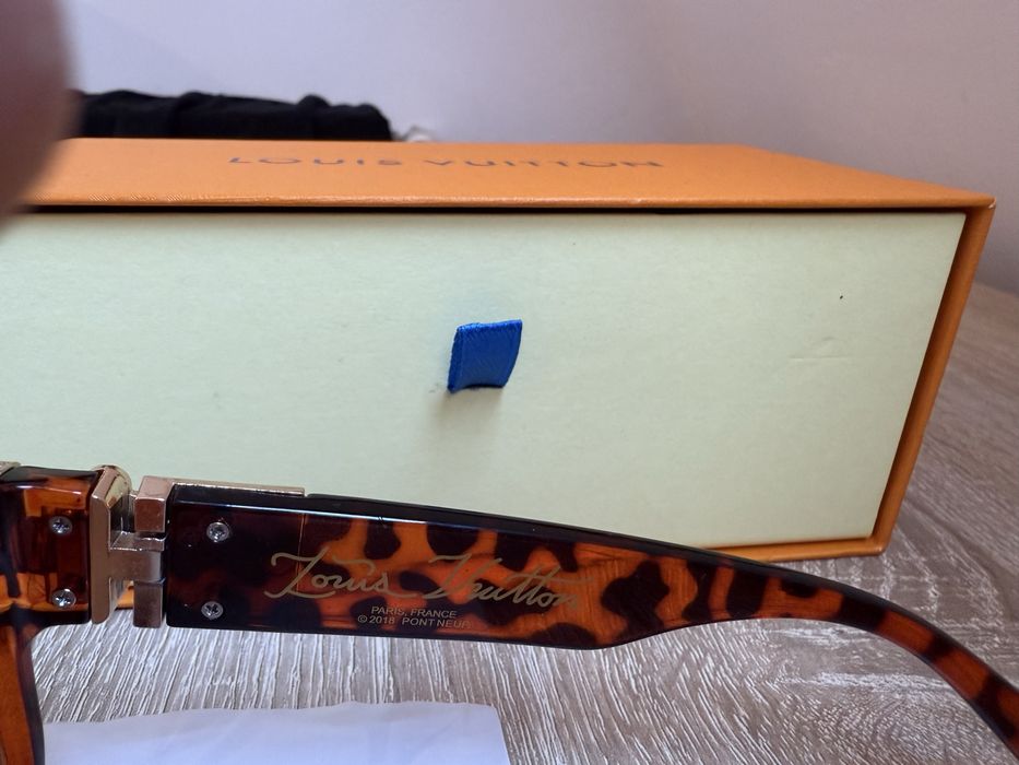 Ochelari de soare Louis Vuitton Millionaire model leopard