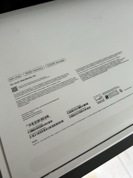 MacBook Air 15’ / m4 / 512GB (2025)