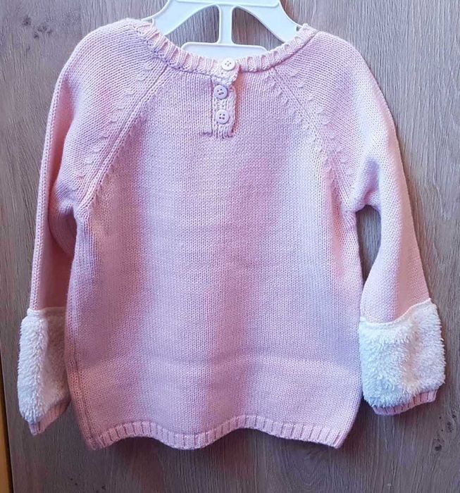 Блуза плетиво/Пуловер за момиче Waikiki, р-р 24-36 месеца (92/98 см)