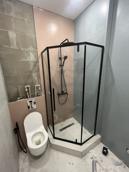 Установка ремонт душевых кабин