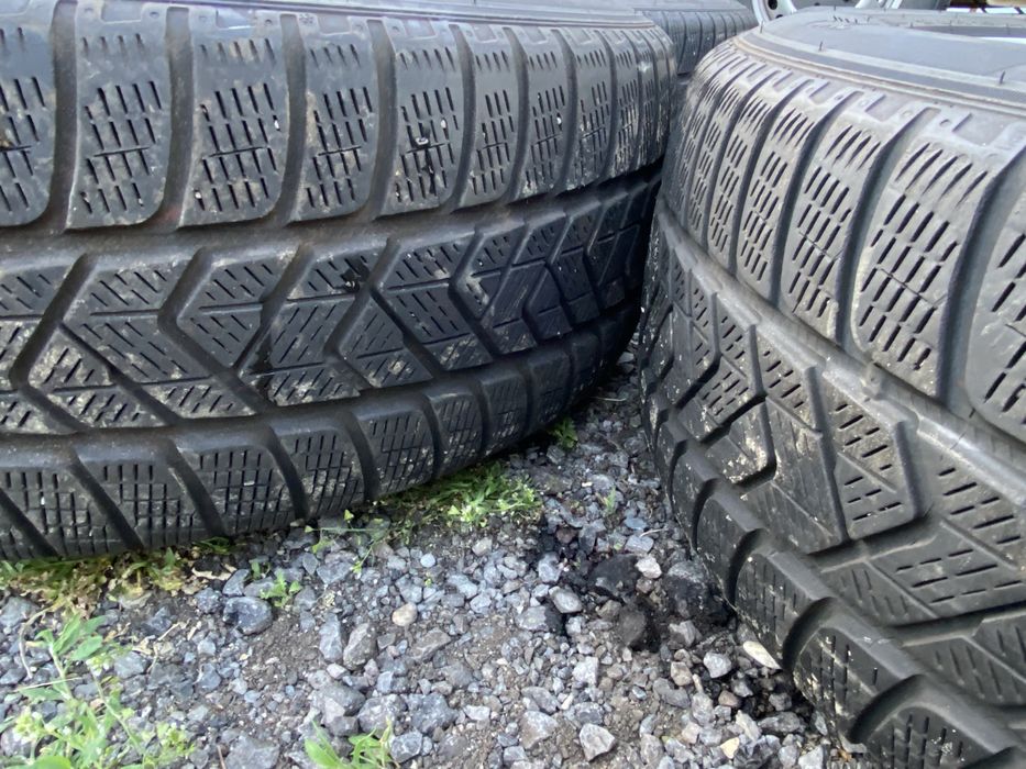 Jante aliaj 5x112 mercedes GLC GLK cu anvelope iarna  235 60 18