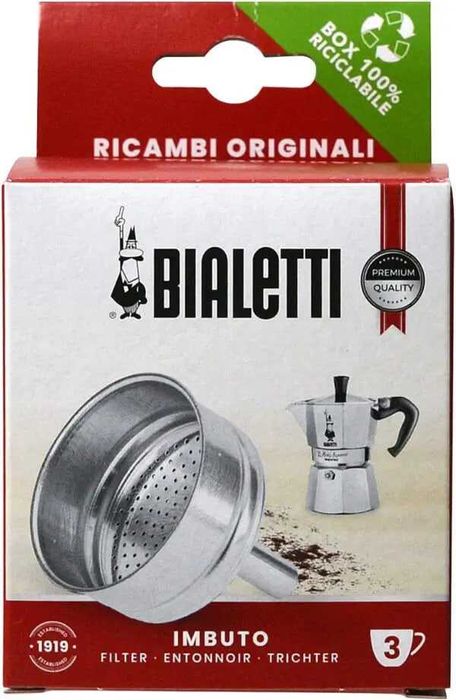Фильтр для гейзерной кофеварки Bialetti Moka Express (3 cup)! Новый!