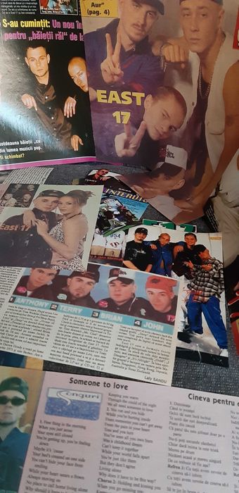 Colectie de articole cu trupa East 17