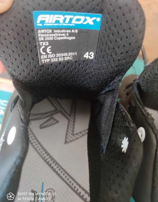 Ghete Nr 43 Airtox protecție bocanci Uvex Engelbert Strauss