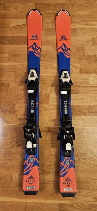 Schiuri copii Salomon 110cm + legaturi