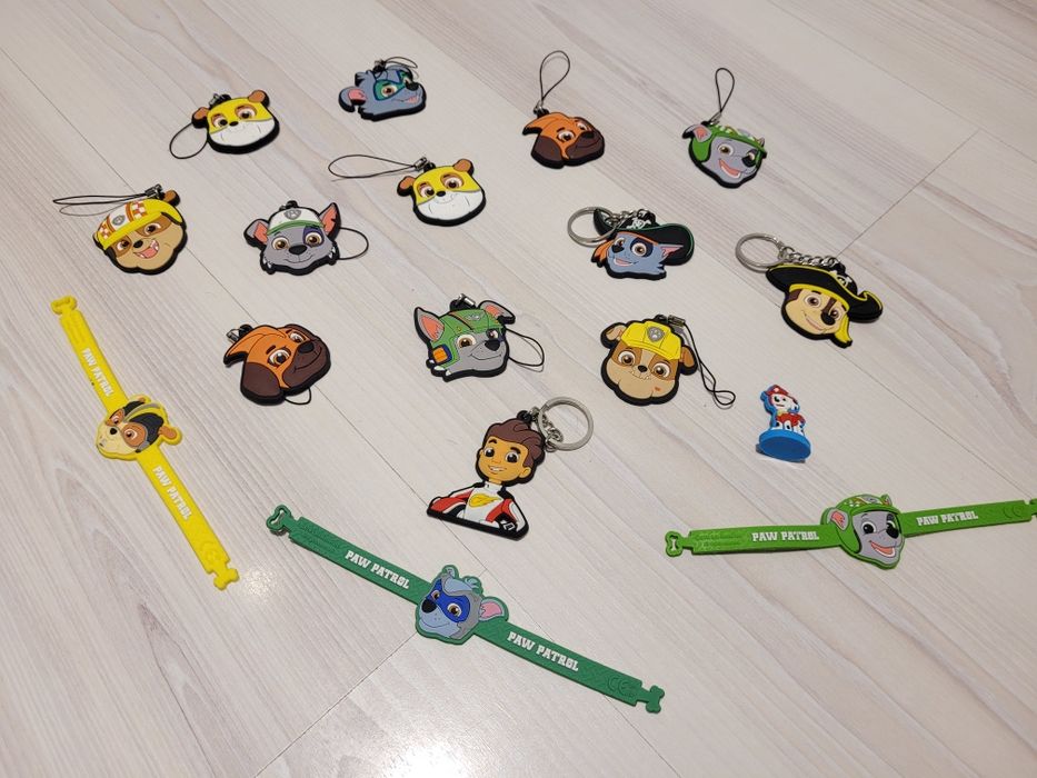 Brățări și brelocuri cu paw patrol