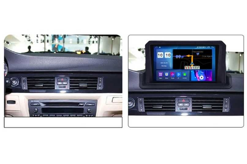 9-инчова мултимедия за BMW 3 Series (E90/E91/E92/E93, 2005–2012)камера