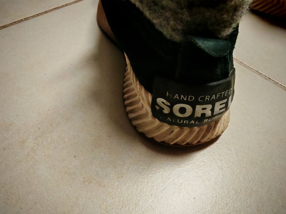 Ghete Sorel piele intoarsa nr. 32