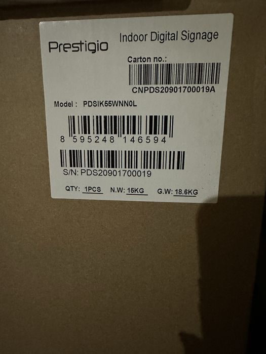 Монитор, дисплей 55 дюймов