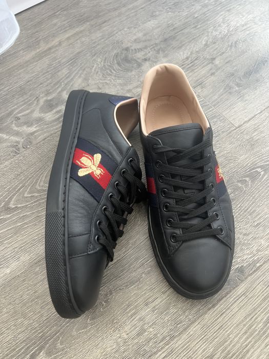 Adidasi din piele Gucci