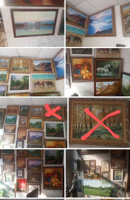 Картины продам,  х. м.