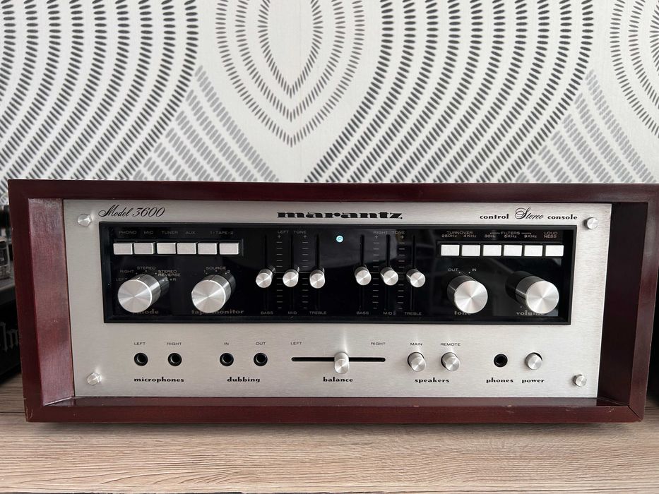 Set Marantz Model 250M + Model 3600 (Power&Pre Amplificator) 1976