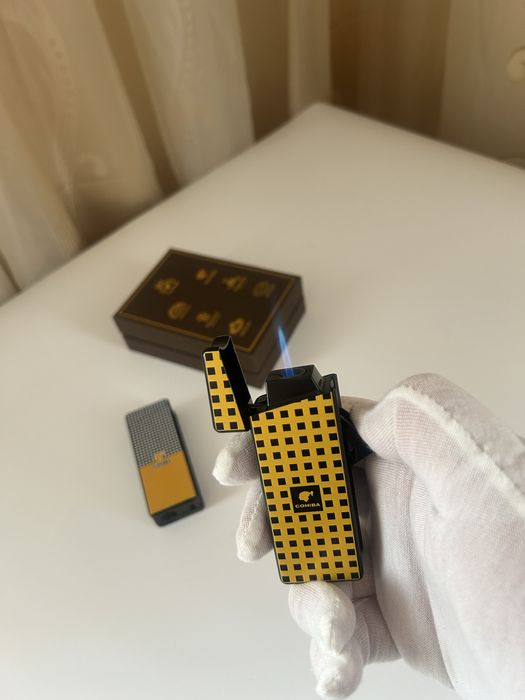 Луксозни запалки Cohiba – 2 модела, турбо пламък