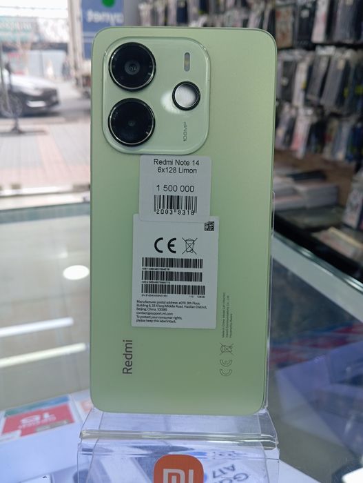 Redmi Note 14 6x128 Limon Sotiladi