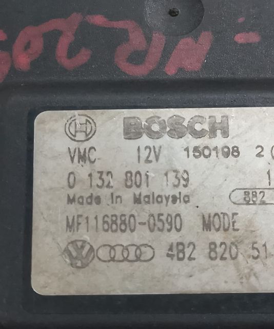 Motoras Bosch Clapeta Aeroterma  0132801139 Audi A6 4B/C5