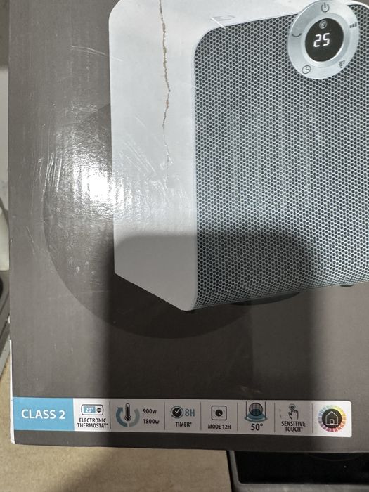 Духалка печка с  дисплей  1800W