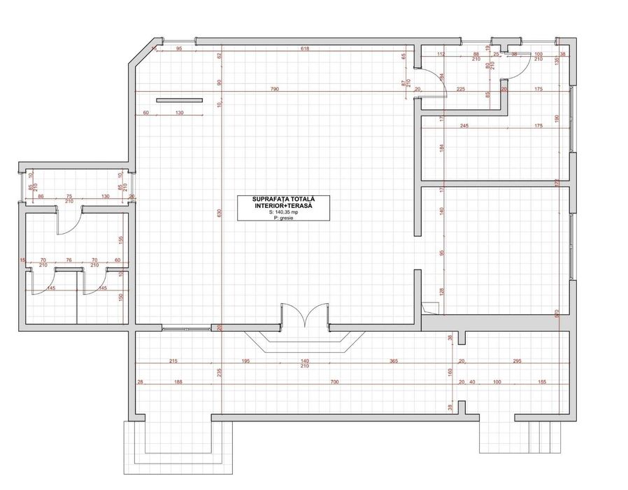 Spatiu comercial - Super Copou - 140mp utili + 30mp terasa acoperita