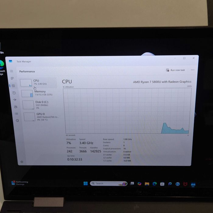 Hope Amanet P8 - HP Envy X360 Ryzen 7 5800H / 16GB Ram | Touchscreen