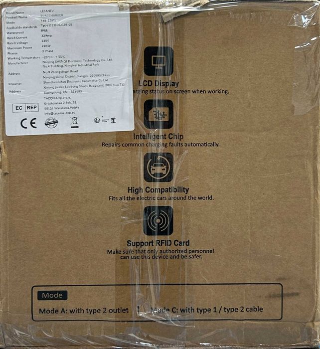 Statie de încărcare EV LEFANEV EVAC CHARGER [#18067#]