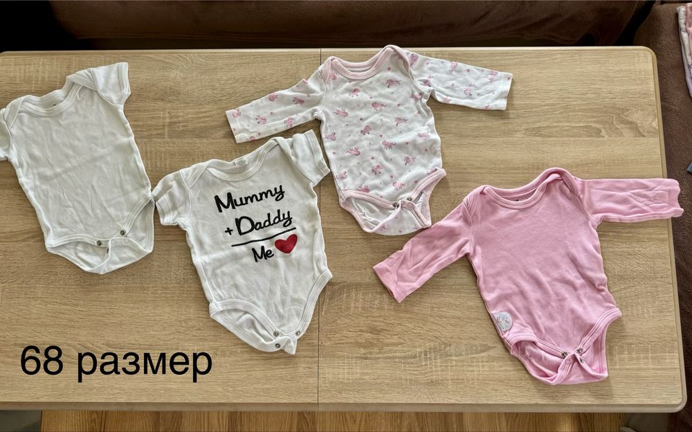 Лот дрешки за бебе момиче 12 неща