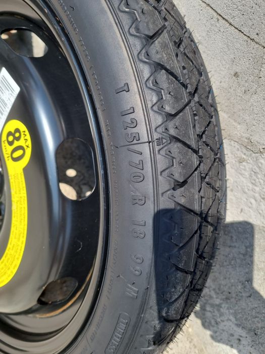 Roata rezerva slim/ 5x12 R 19 R18 Audi  Mercedes wolkswagen