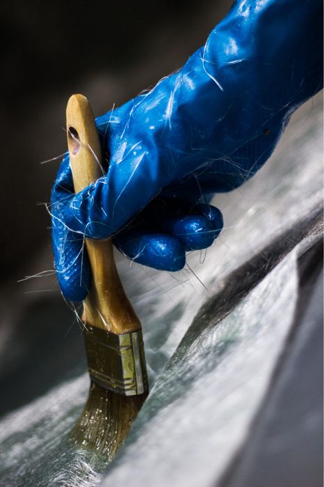 Ремонт изделий из стеклоплатика