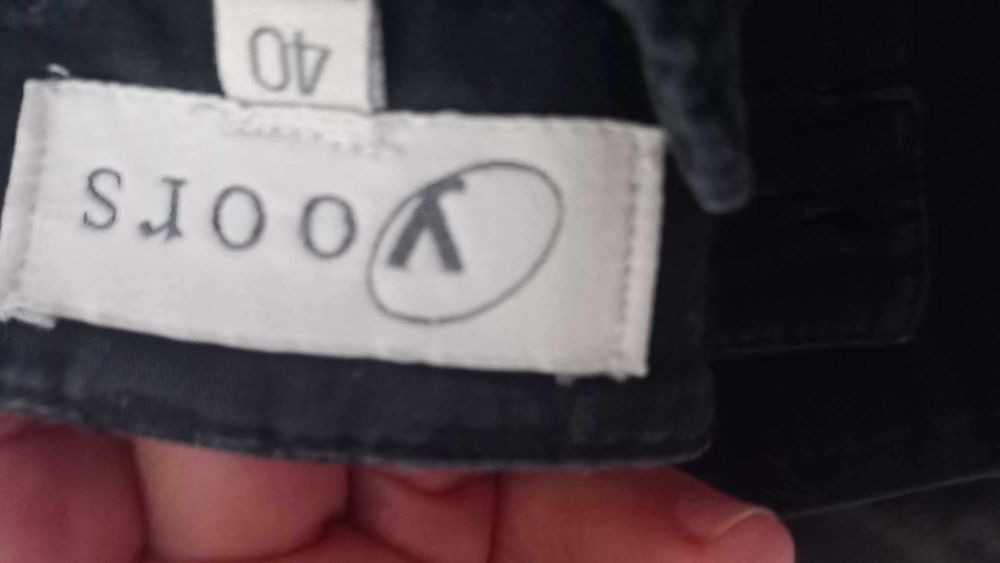 Lot 5 perechi: blugi + pantaloni damă - M36/8 - statură scundă