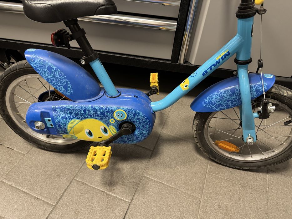Bicicletă 14 inch 3-5 ani 500 robot b’twin