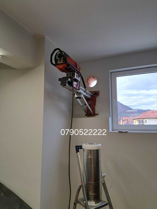 gaura hota,carotare beton,gaura beton,centrala,ventilatie,aerisire,380