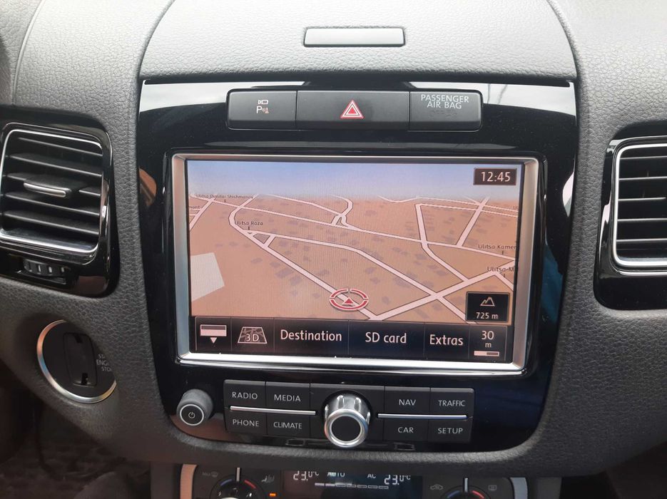 VW Touareg RNS 850 original update set 2023/4 V19 Europe 6.36.0