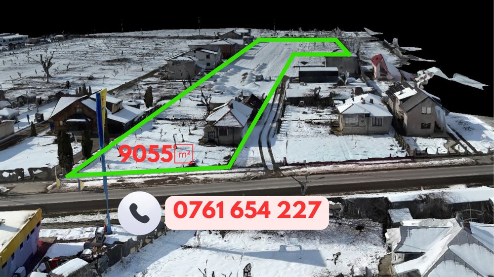 Teren 9055 mp Vălenii de Munte – Ștefan cel Mare 13A | Ideal investiție