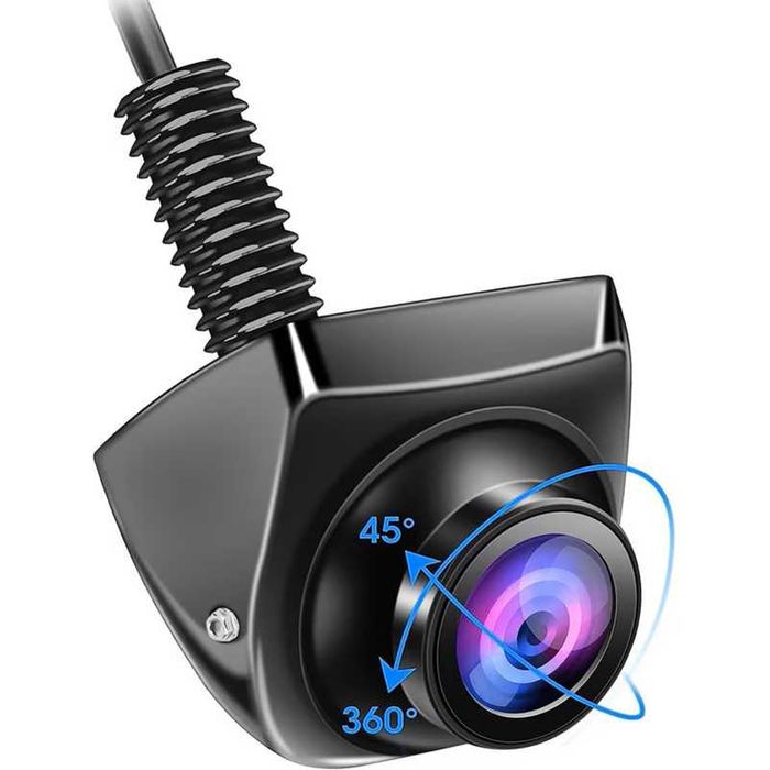Camera Parcare Universala, AHD 1080P/720P, Unghi Reglabil 360°, cu montaj Fata / Spate
