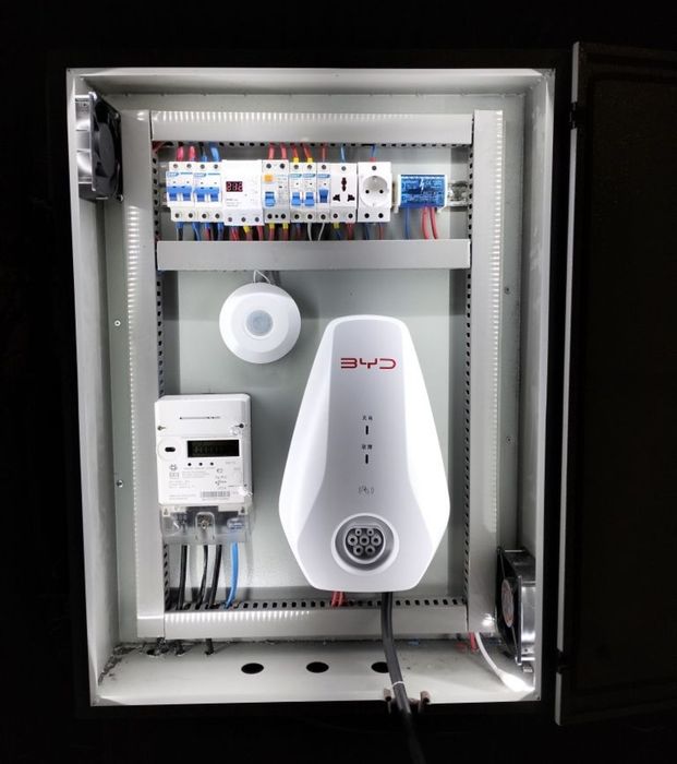 Установка зарядного устройства 7 кв ~ 20kw для электромобиля