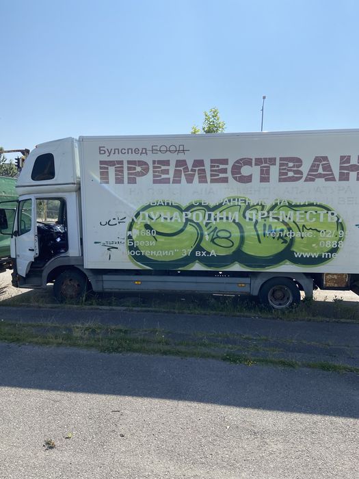 Мерцедес Атего 815 падащ борд