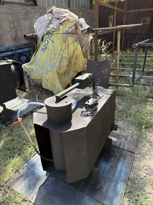 горелка на отработке пушка калорифер