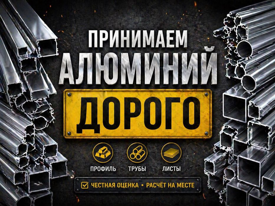принемаем алюминий дорого