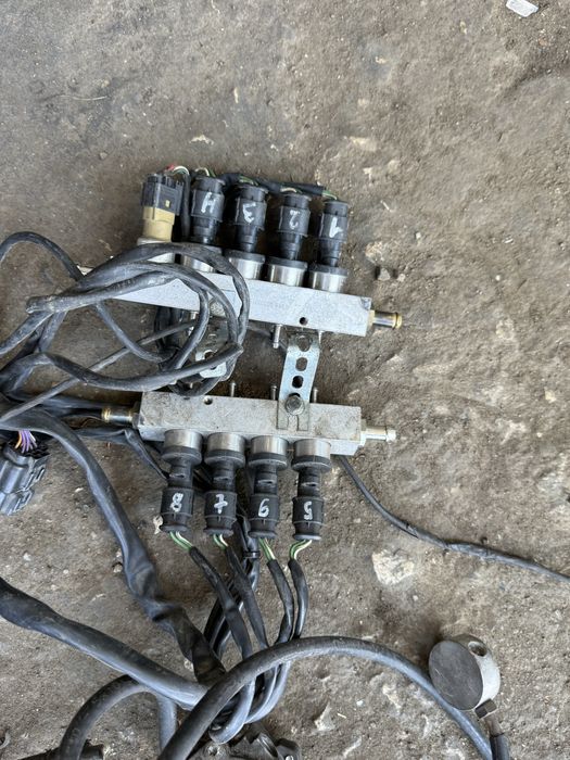 Газова уредба инжекцион за 4.2fsi Audi a8 с всичко от снимките газово